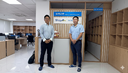 KOGANEI（日本）東南アジア地域代表、SHOPOS有限会社を訪問・業務打ち合わせを実施